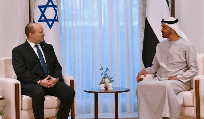 Israeli Prime Minister meets UAE Crown Prince 